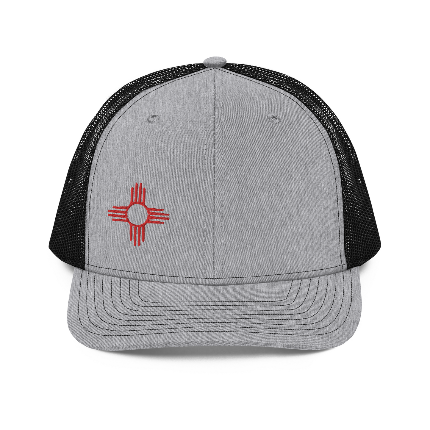 Zia Red Symbol Trucker
