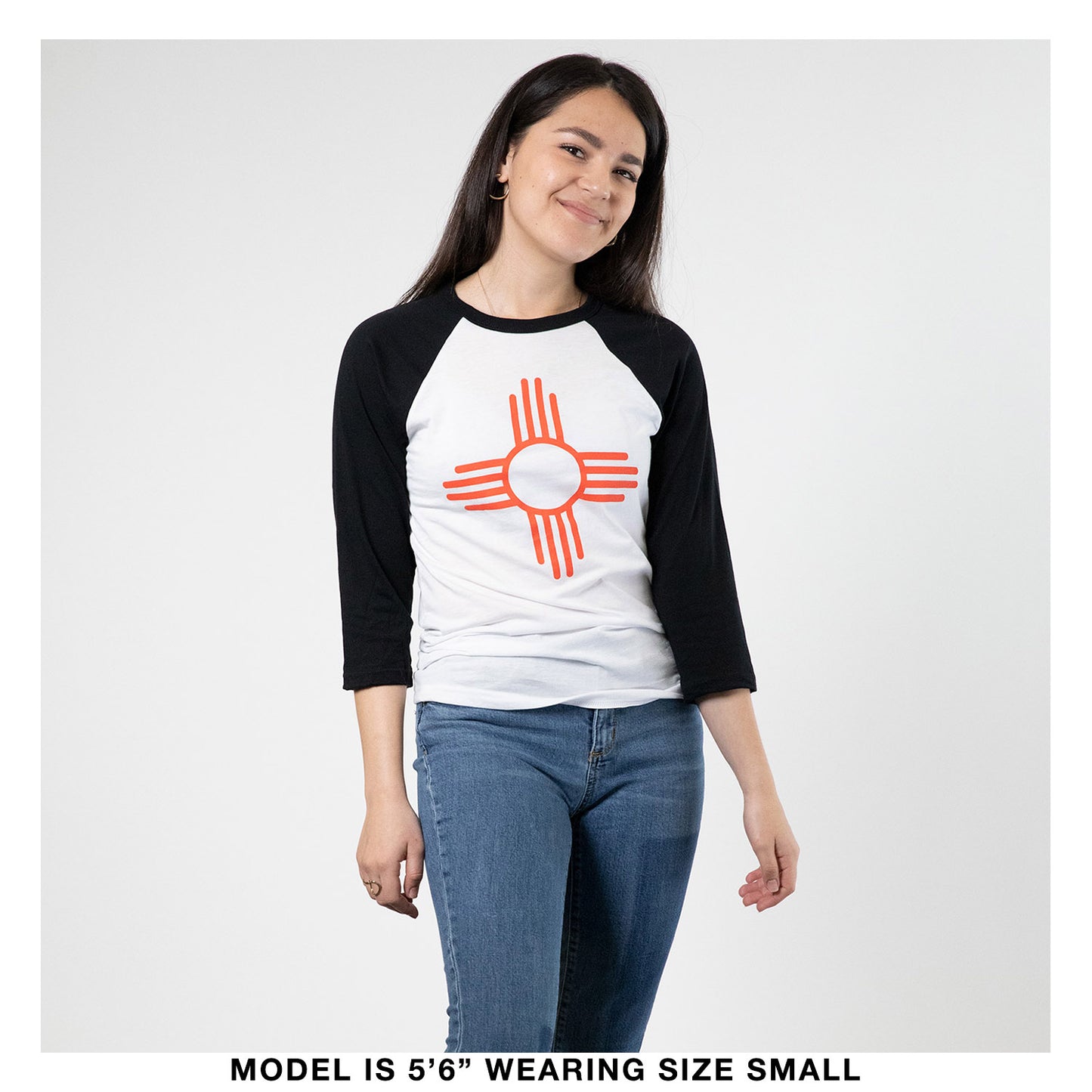 Zia Sun Symbol Baseball Tee