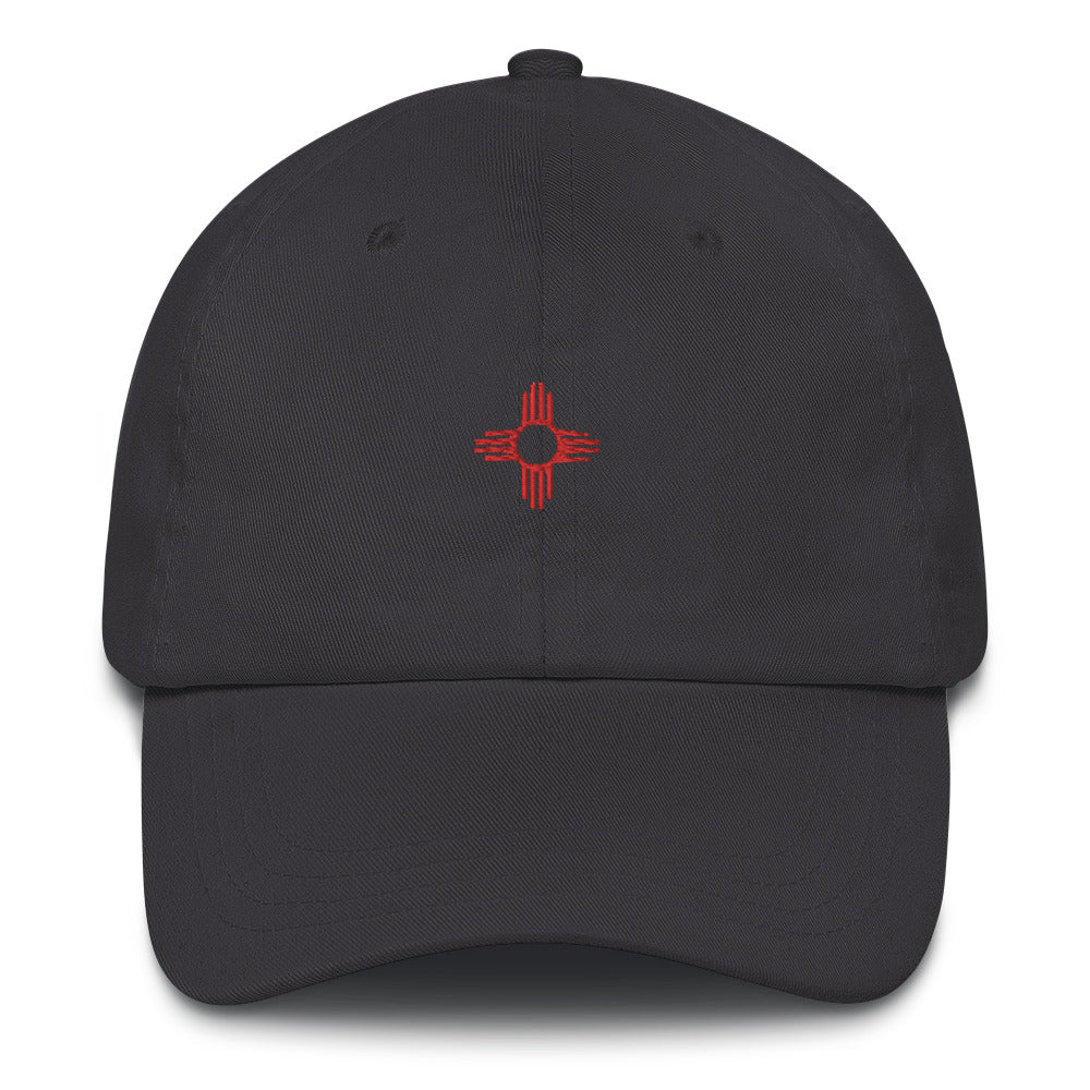 Zia Dad Hat - Red Symbol