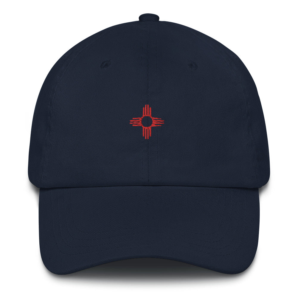 Zia Dad Hat - Red Symbol