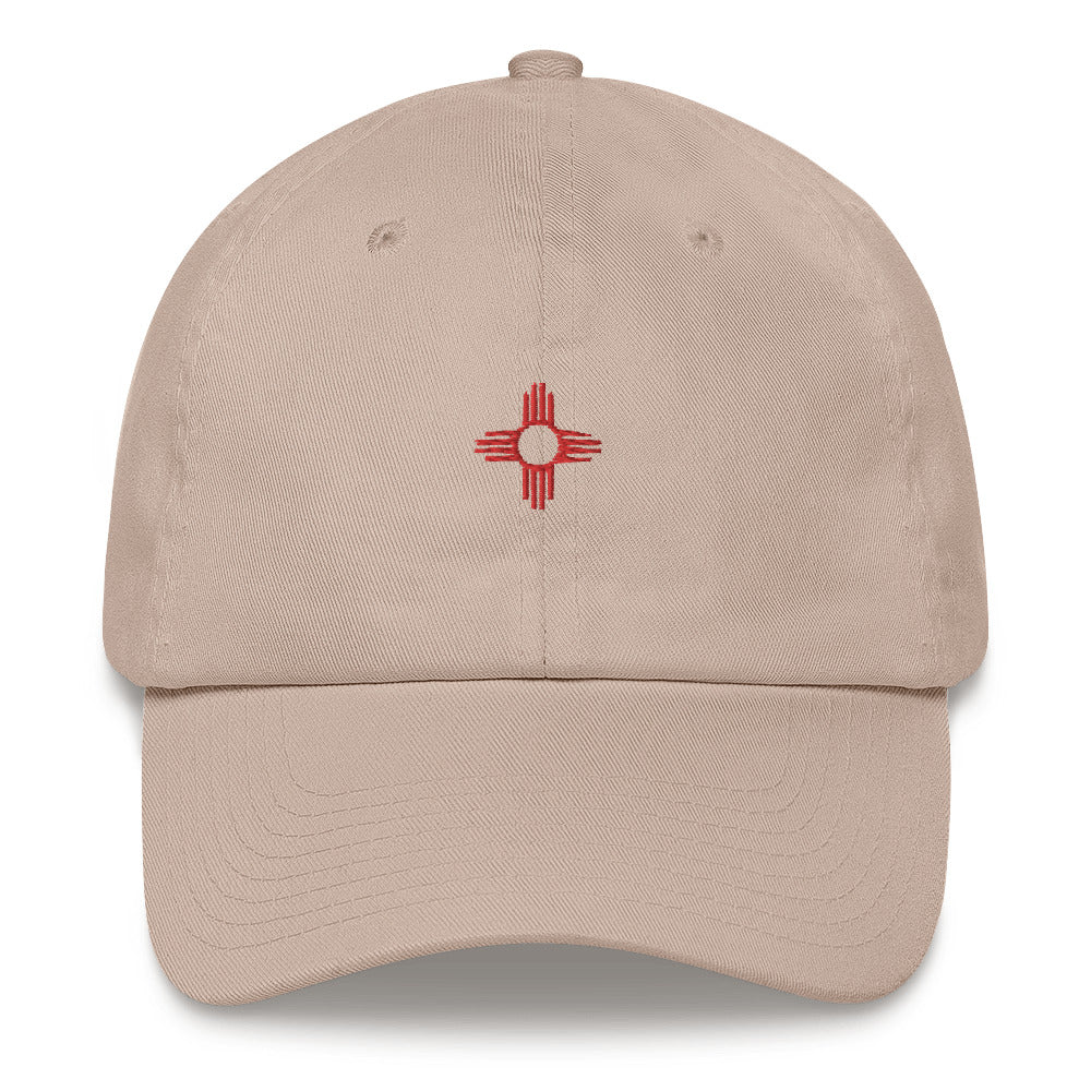Zia Dad Hat - Red Symbol