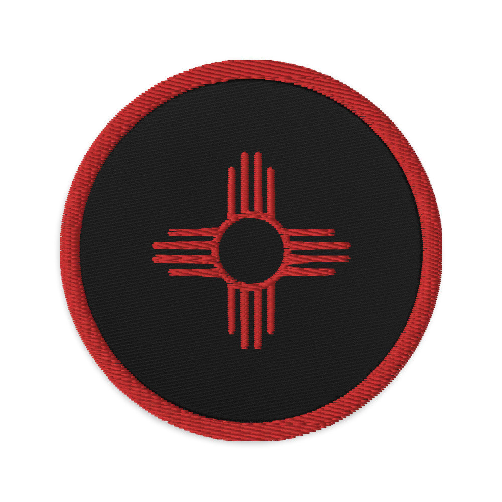 Zia Embroidered Patch