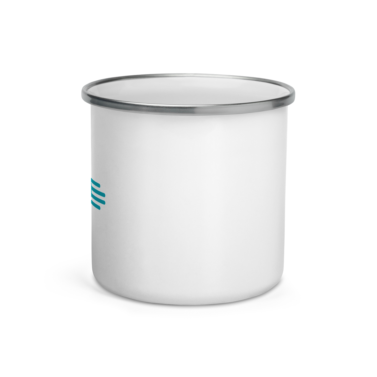 Zia Enamel Mug - Teal