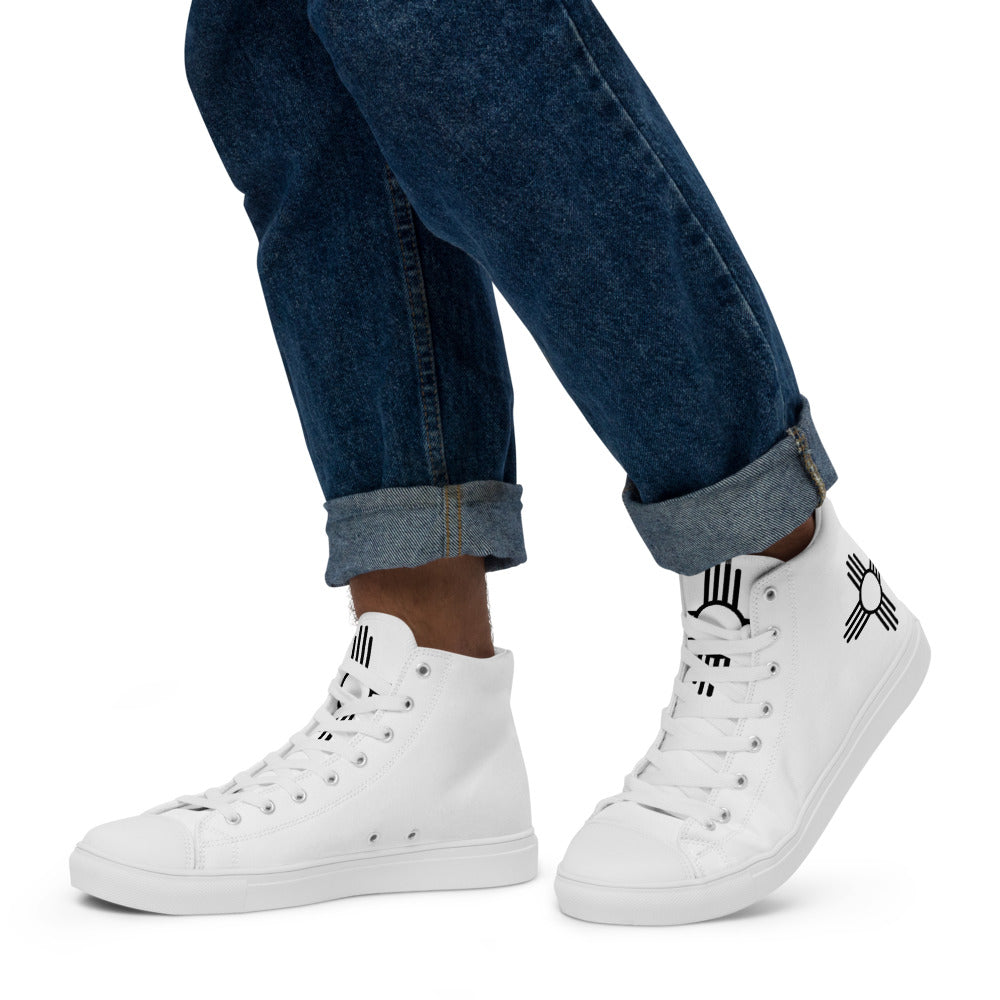 Zia Men’s High Top Canvas Shoes