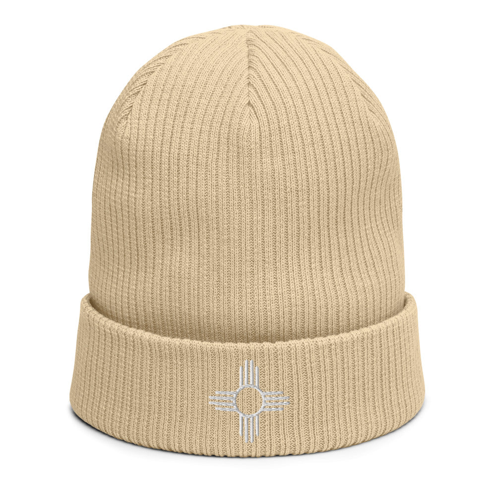 Zia Organic Ribbed Beanie