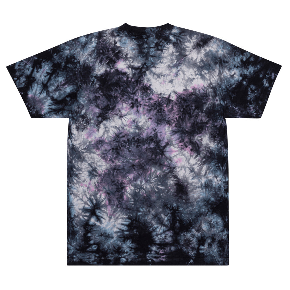 Zia Oversized Embroidered Tie-Dye T-shirt