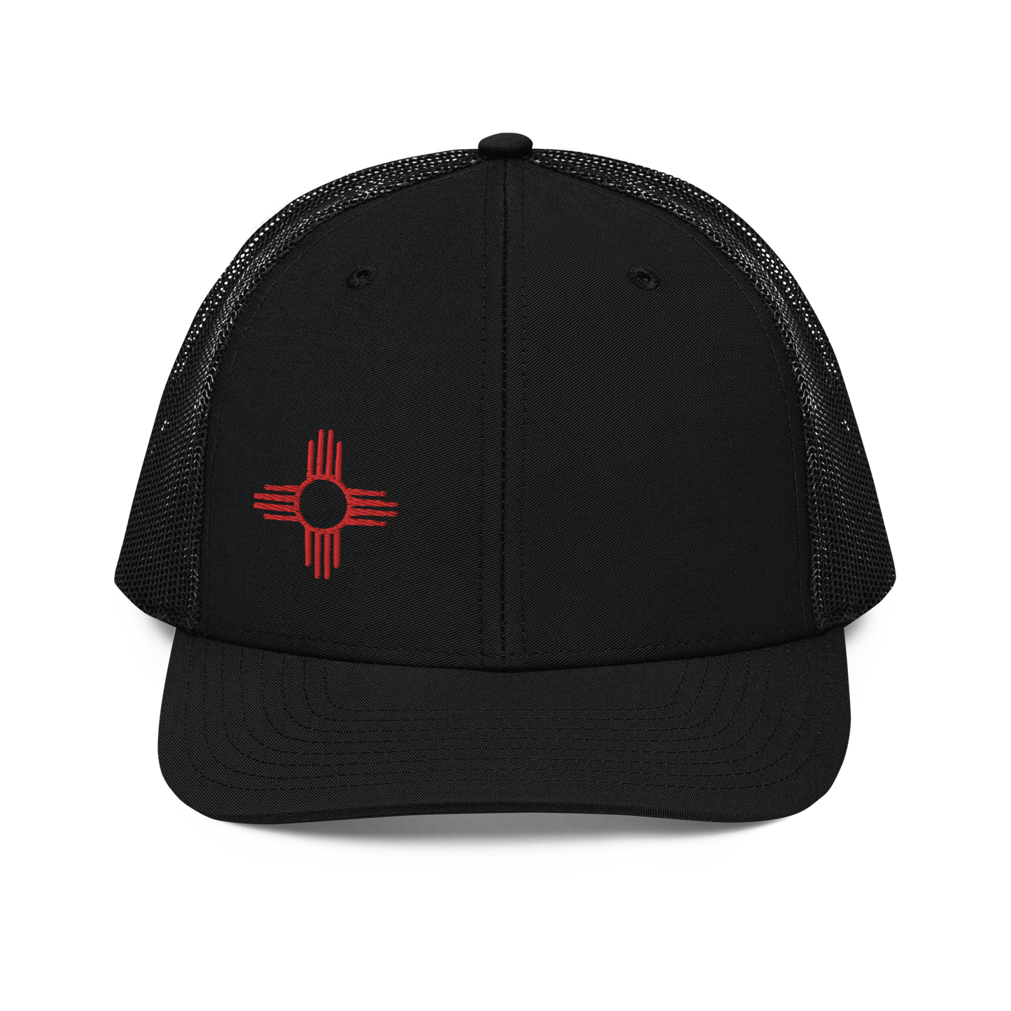Zia Red Symbol Trucker