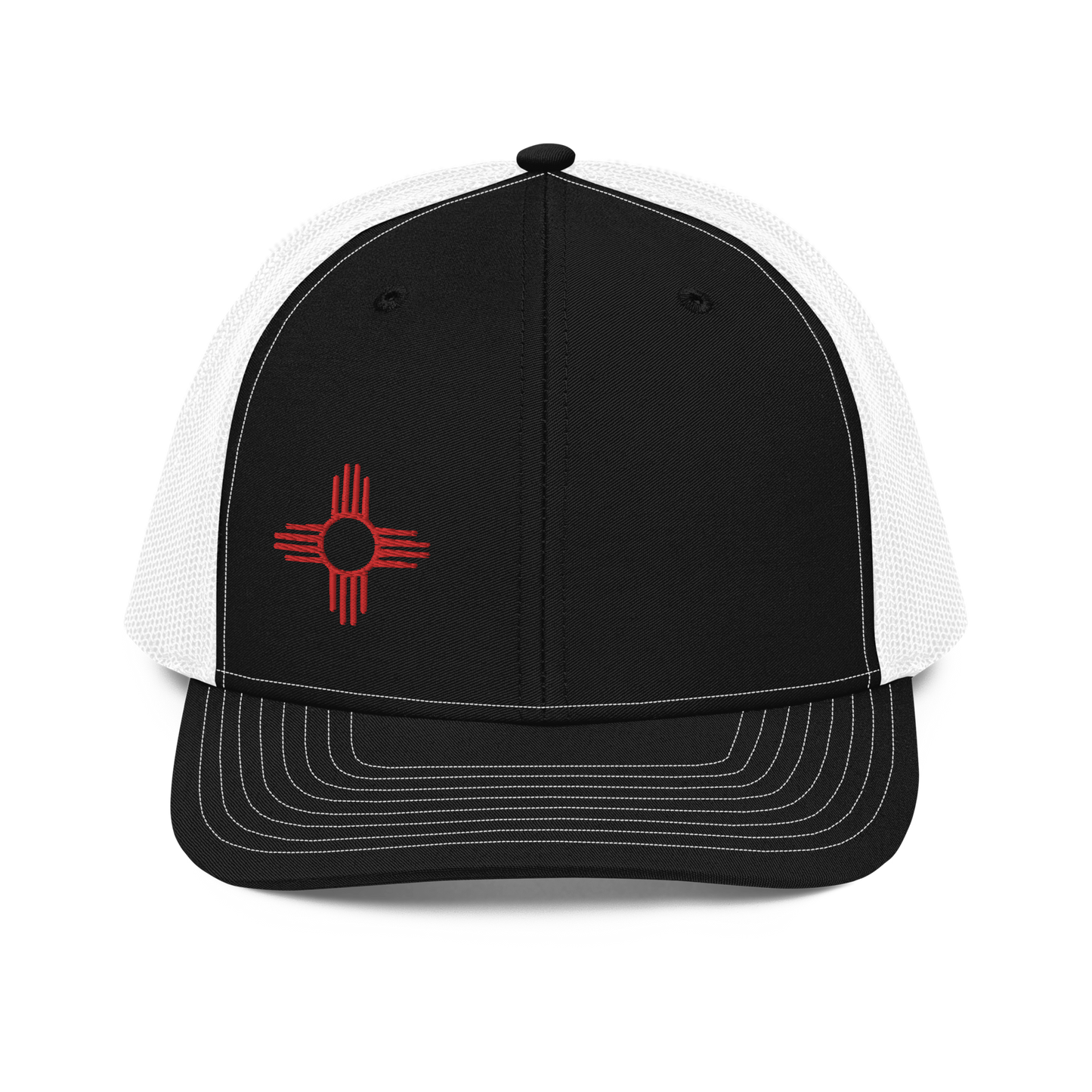 Zia Red Symbol Trucker