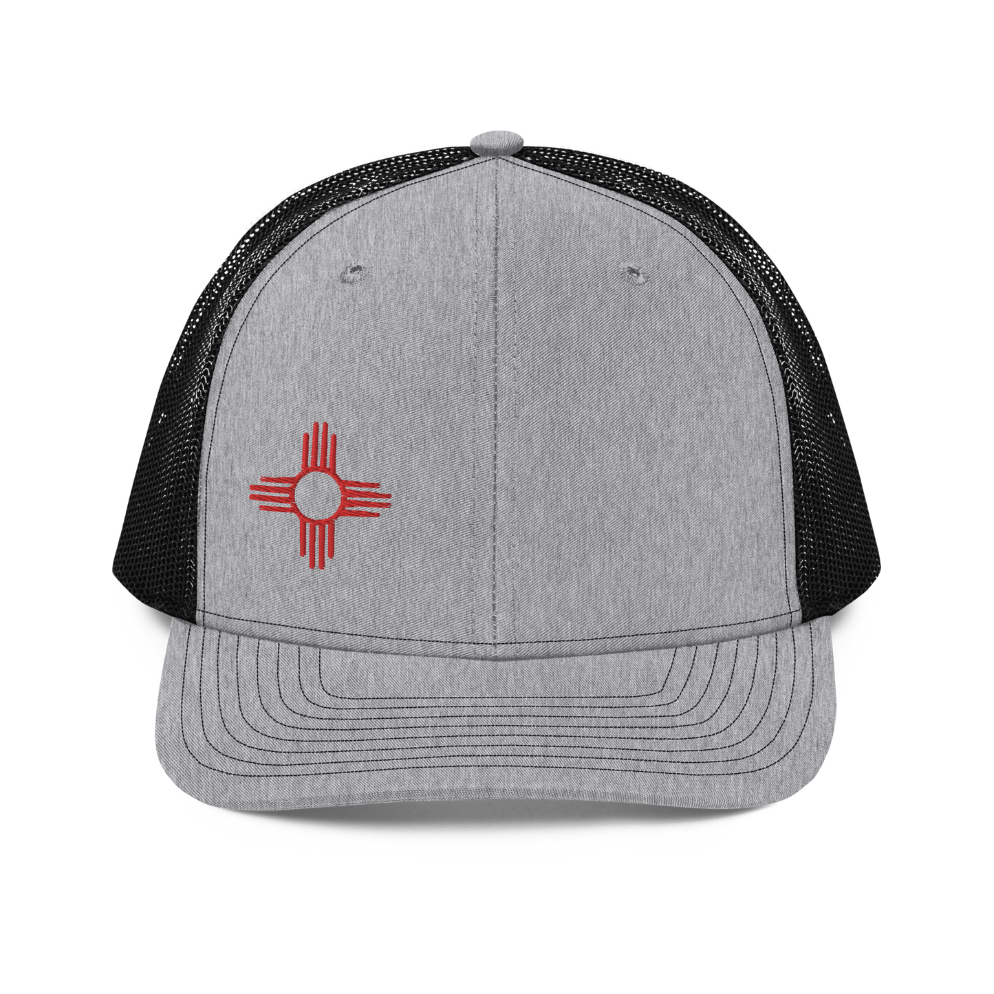 Zia Red Symbol Trucker