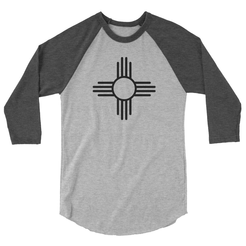 Zia Sun Symbol Baseball Tee