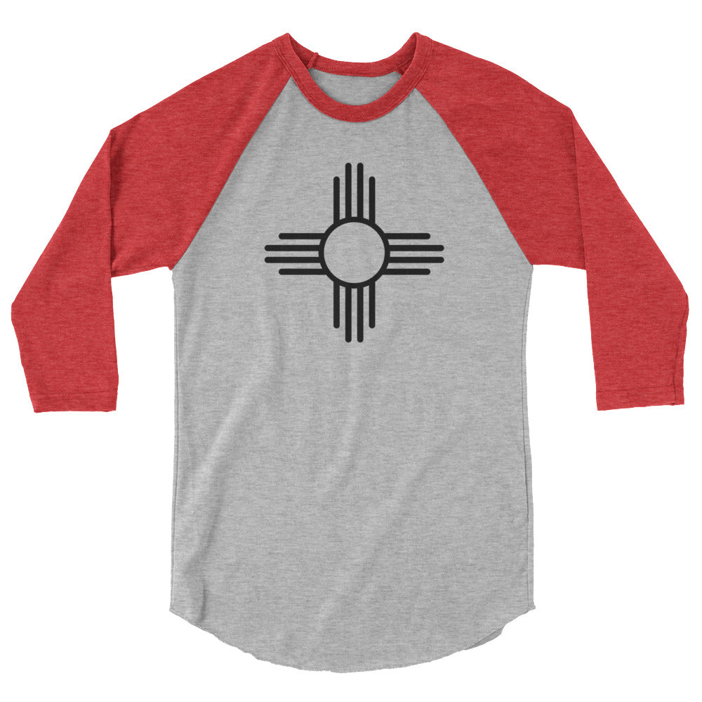 Zia Sun Symbol Baseball Tee