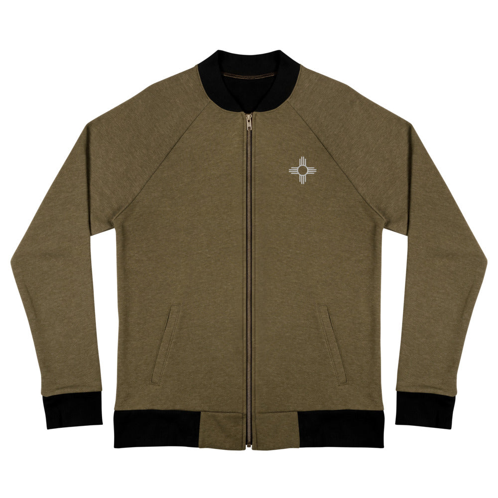 Zia Embroidered Bomber Jacket