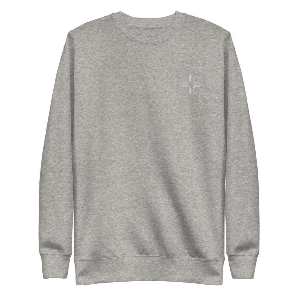 Zia Embroidered Unisex Fleece Pullover