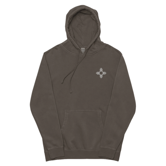 Zia Unisex Pigment Dyed Hoodie