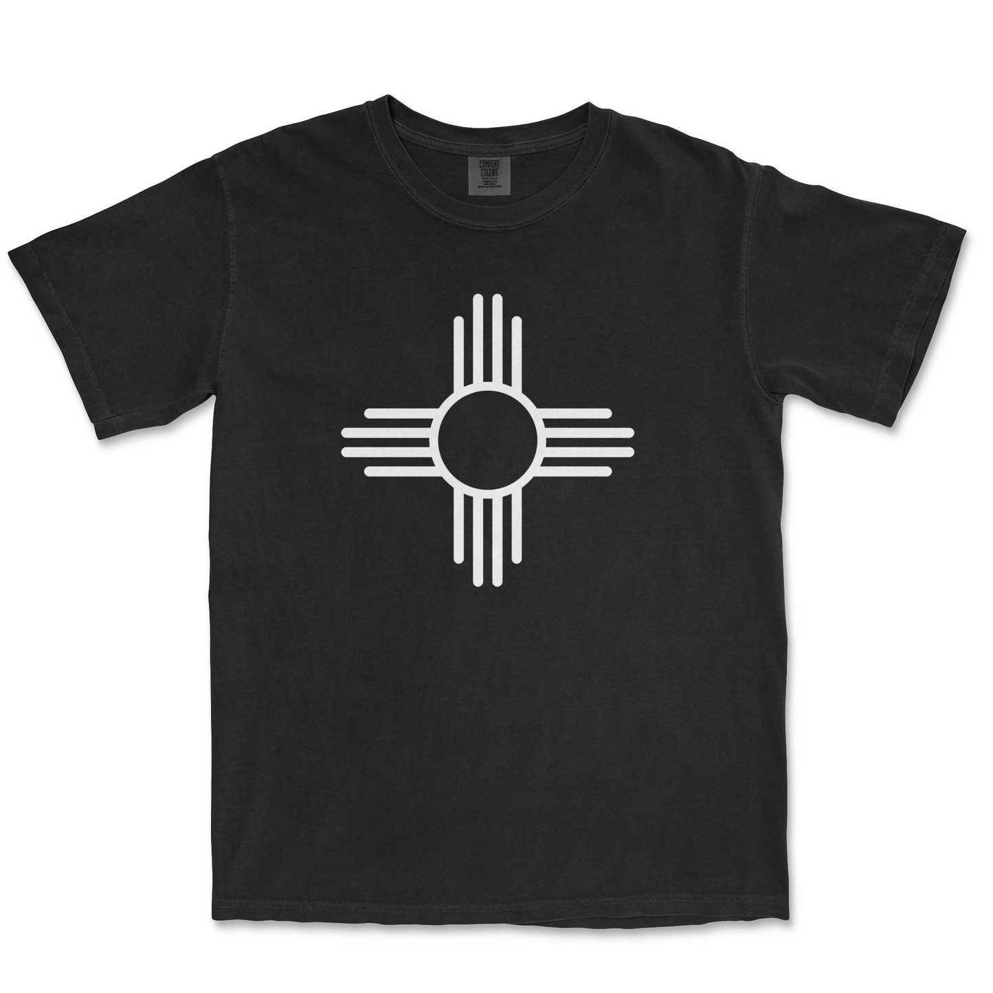 Zia Sun Symbol 100% Cotton Heavyweight Tee