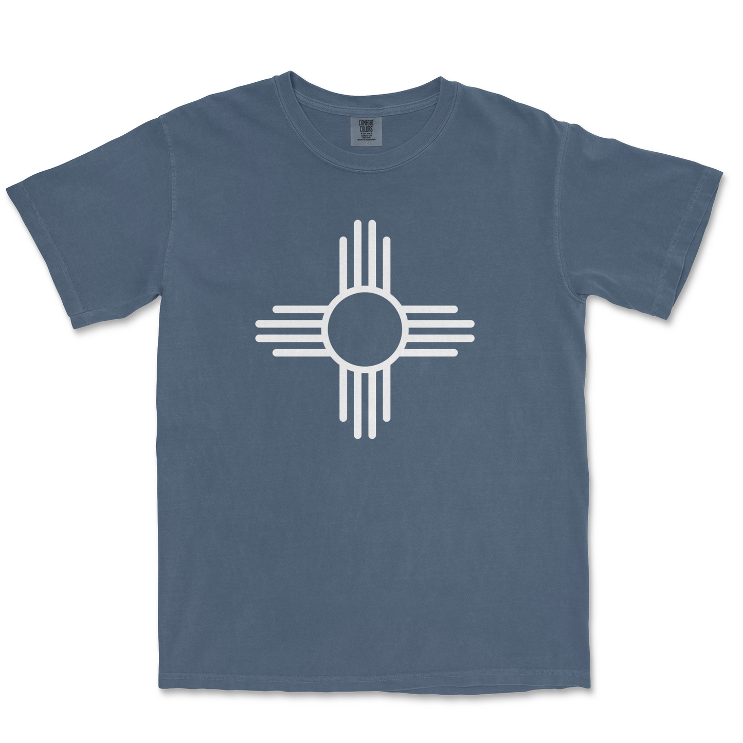 Zia Sun Symbol 100% Cotton Heavyweight Tee