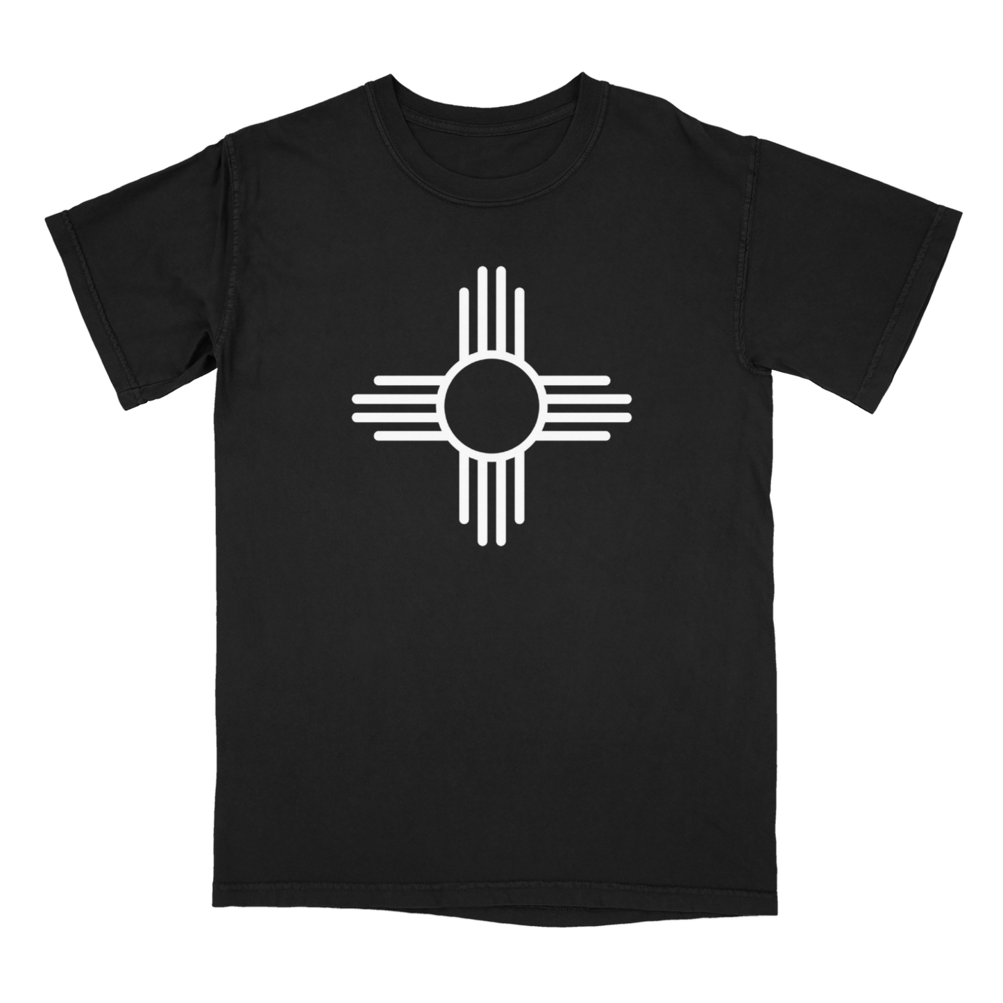 Zia Sun Symbol 100% Cotton Heavyweight Tee