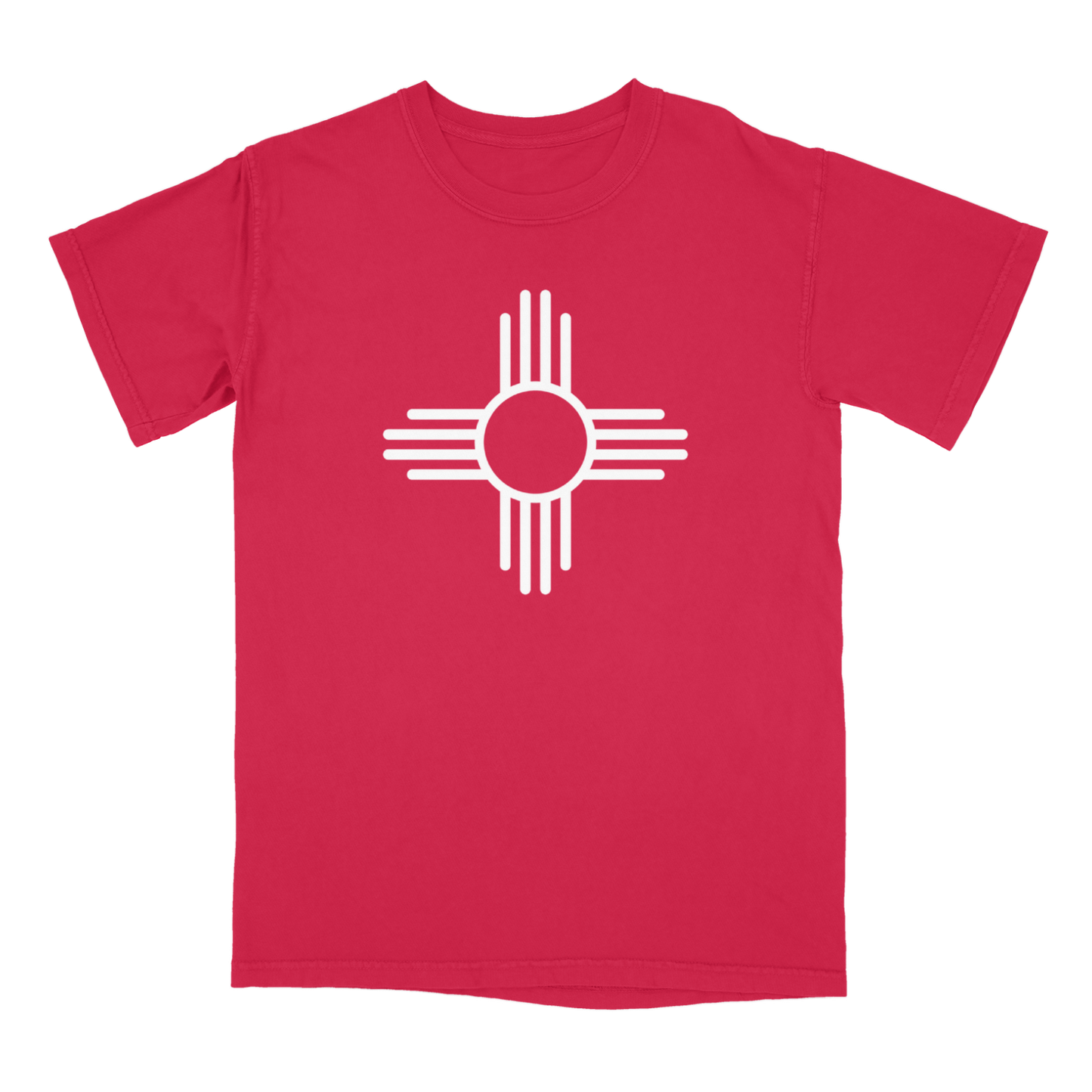 Zia Sun Symbol 100% Cotton Heavyweight Tee