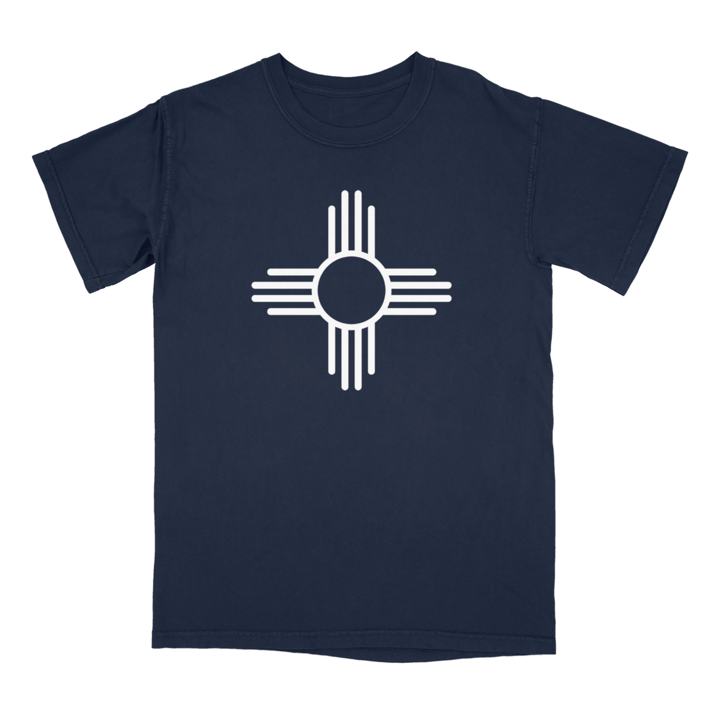Zia Sun Symbol 100% Cotton Heavyweight Tee