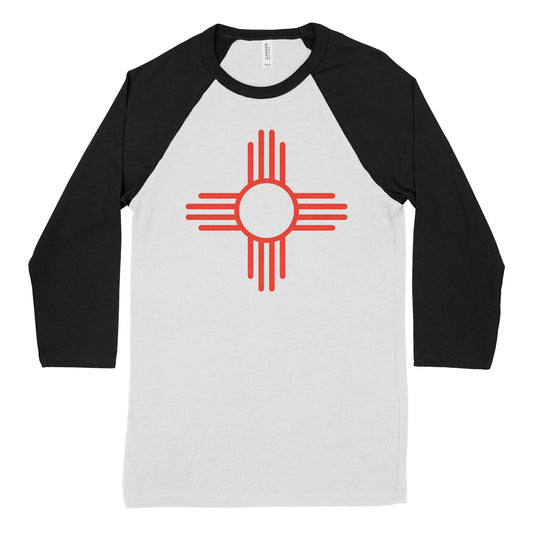Zia Sun Symbol Baseball Tee