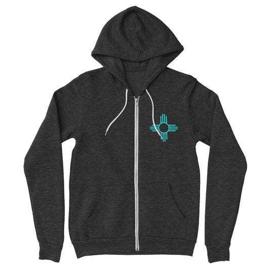 Zia Fleece Zip-Up Hoodie