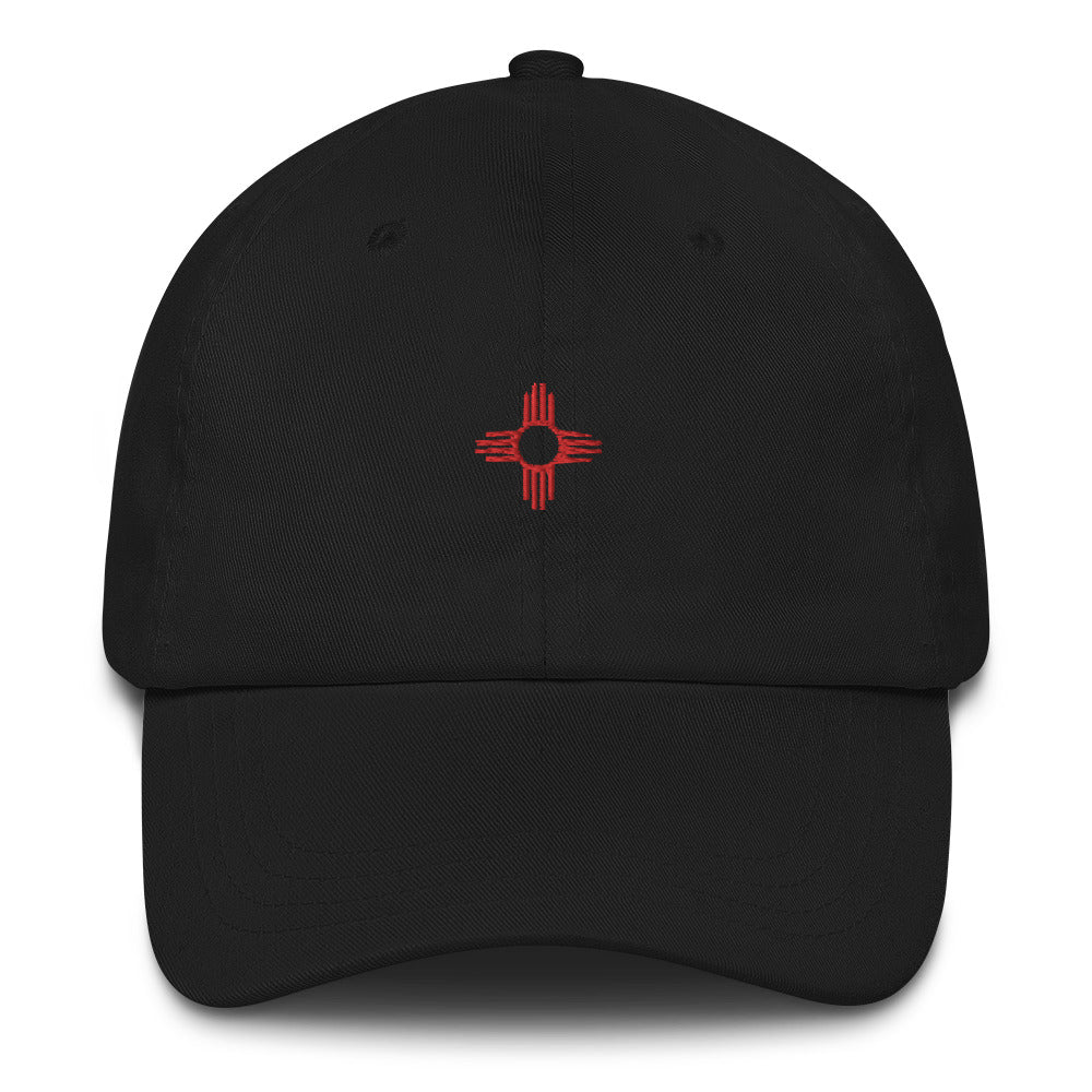 Zia Dad Hat - Red Symbol