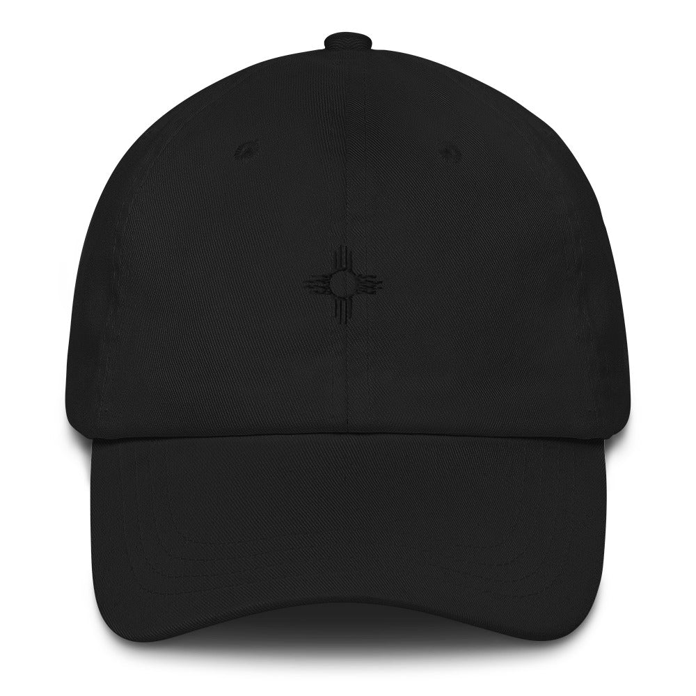 Zia Dad Hat - Black Symbol