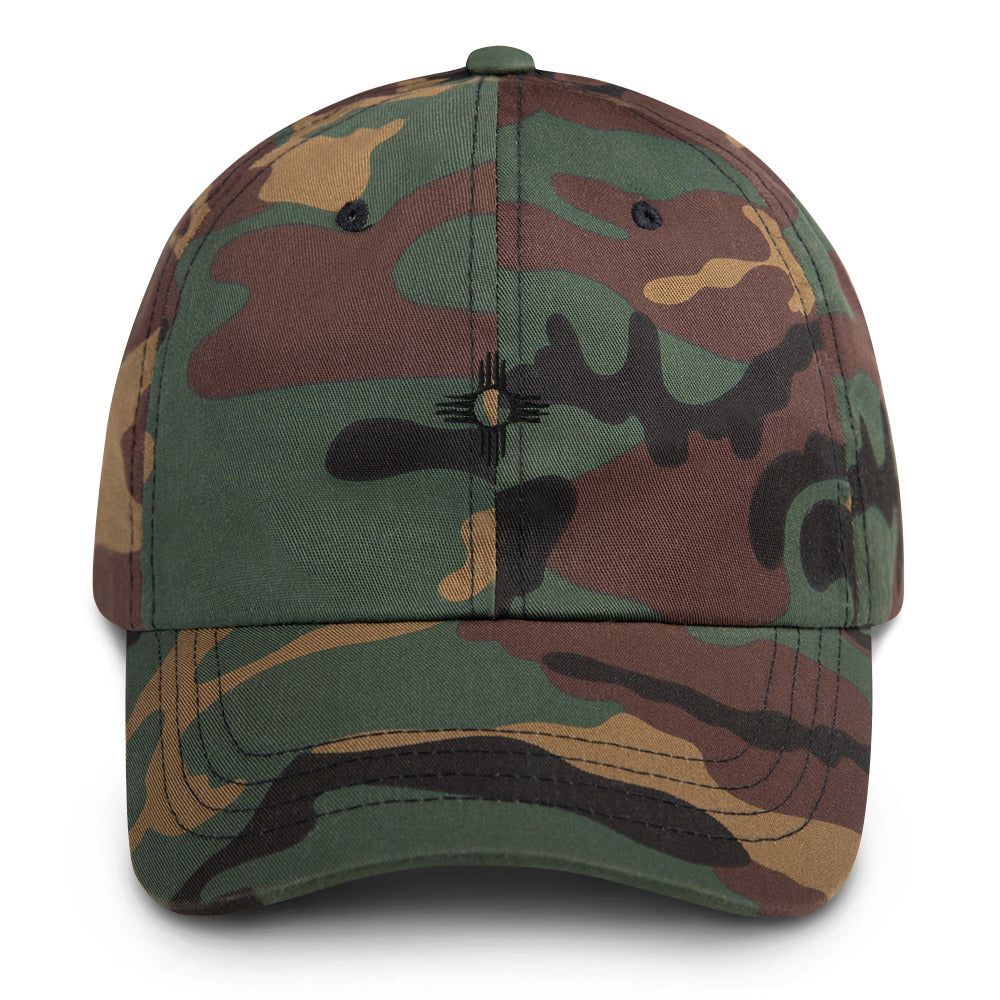 Zia Dad Hat - Black Symbol