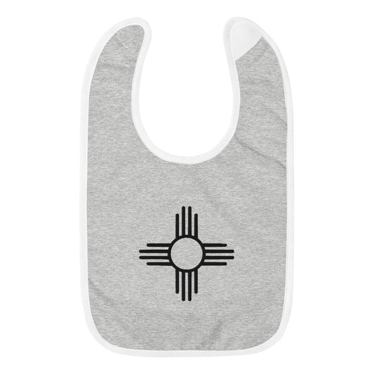 Zia Embroidered Baby Bib