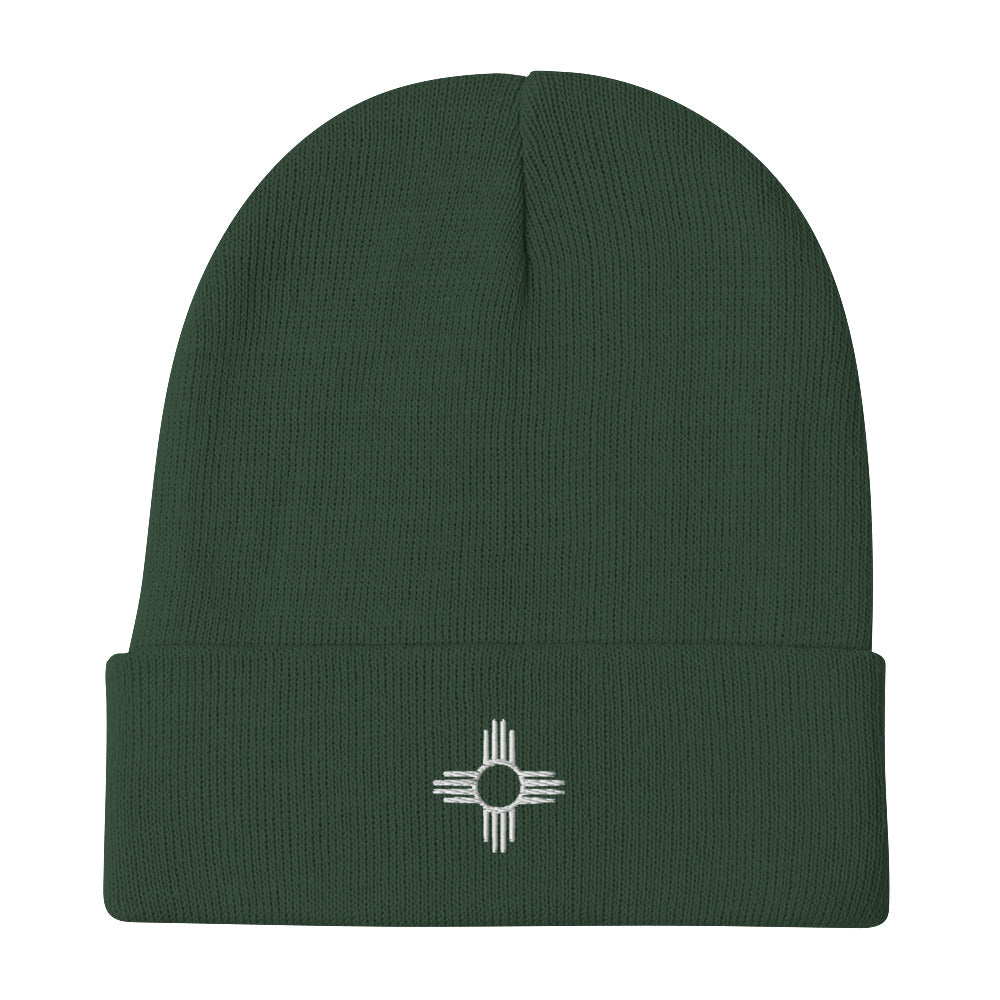 Zia Embroidered Beanie