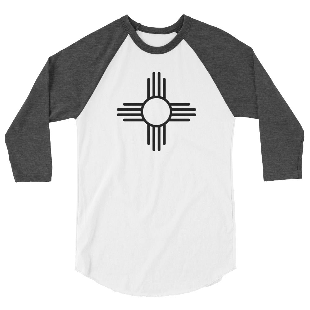 Zia Sun Symbol Baseball Tee