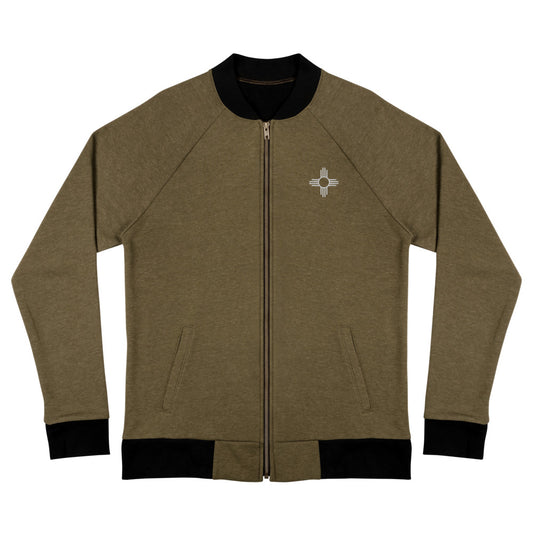 Zia Embroidered Bomber Jacket