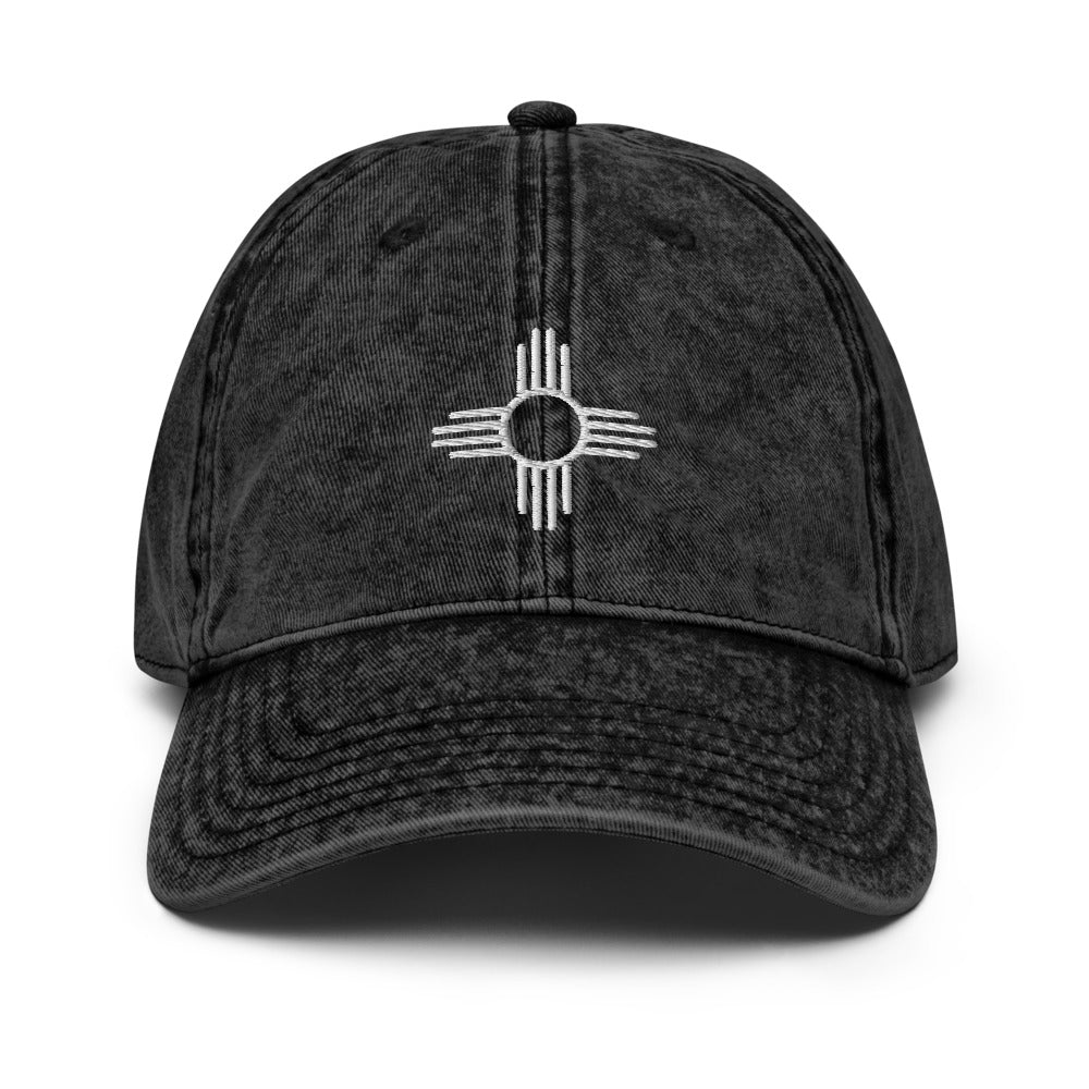 Zia Vintage Cotton Twill Cap